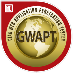 GIAC Web Application Penetration Tester
